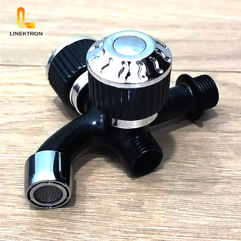 KRAN CABANG MINIMALIS / KERAN AIR SHOWER CABANG 2 / KRAN DOUBLE KAMAR MANDI BAIK AIR DOBEL DOUBLE
