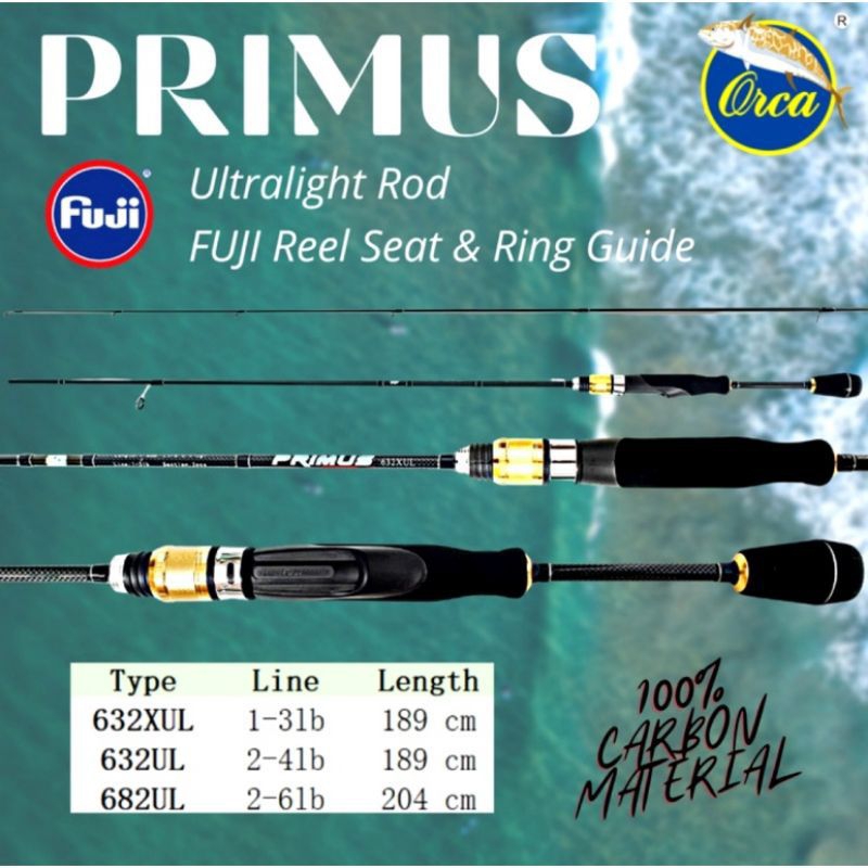 Joran Pancing Ultra Light ORCA PRIMUS 632UL