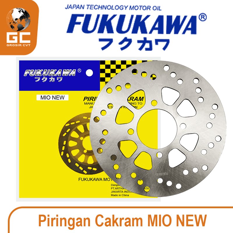 Piringan cakram disc brake Yamaha Mio Sporty Smile Soul Karbu Fukukawa