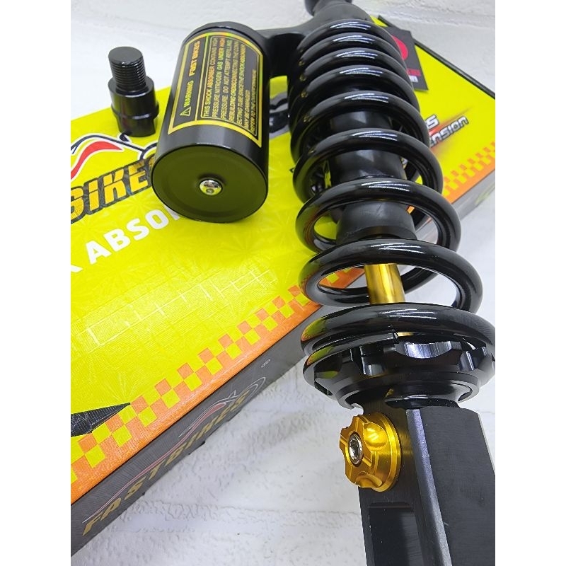 Shockbreaker Fastbikes 2in1 330MM dan 310MM Beat Vario Mio Scoopy Xeon dll Tabung Atas Dengan As Gold  - Shock Tabung Matic 310 dan 330 MM