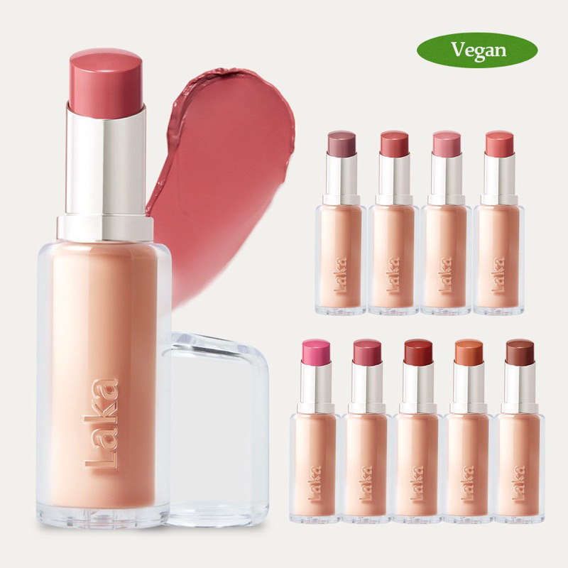 [READY] LAKA - Bonding Glow Lipstick 3.7g 10 colors MLBB 2023 S/S K-Beauty