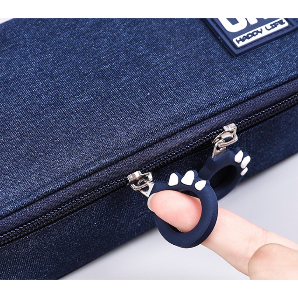 TXS14 Korean Pen Pencil Case Polos OK Brand Jinjing Kotak Tempat Pensil Box TKM