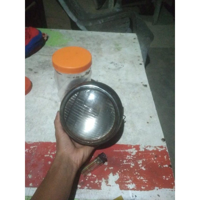 Lampu depan Yamaha dt 100 original tahun 77