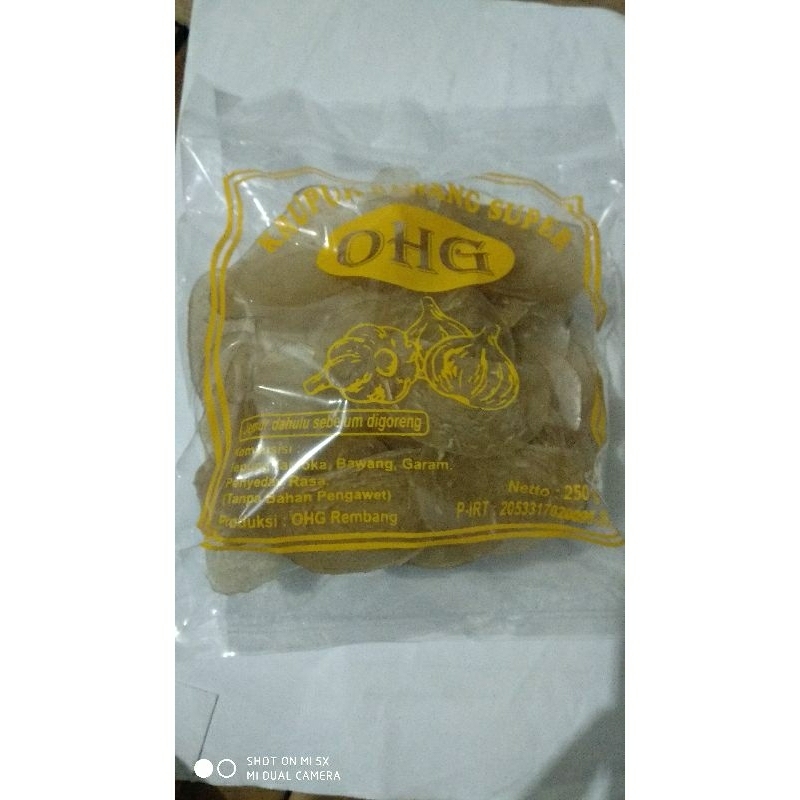 

kerupuk bawang super OHG