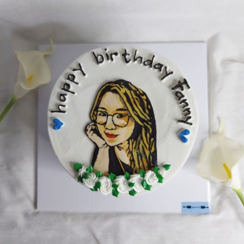 

Kue Ulang Tahun Karakter / Kue Ulang Tahun Sketsa / Kue Ulang Tahun Potrait / Kue Ulang Tahun Gambar / Painting Cake / Blackforest