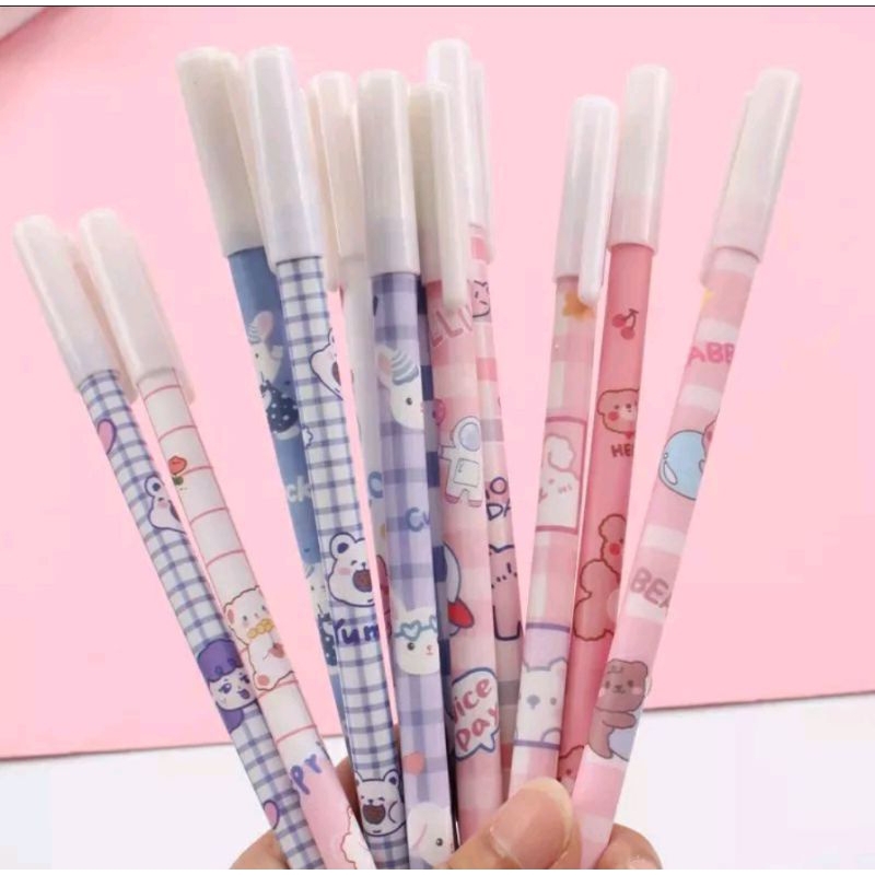 

Pulpen Pena Bisa Dihapus Motif Lucu Erasable Pen