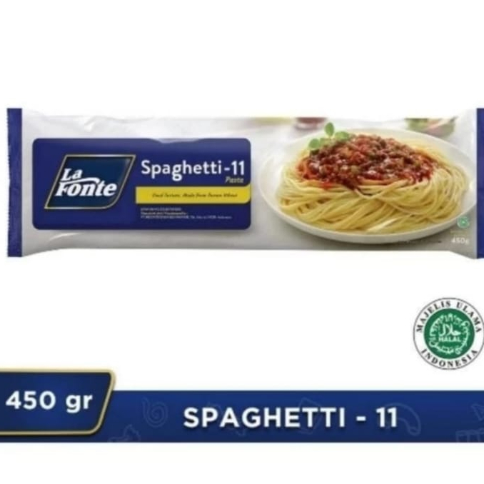 

la fonte spaghetti 11 450gr