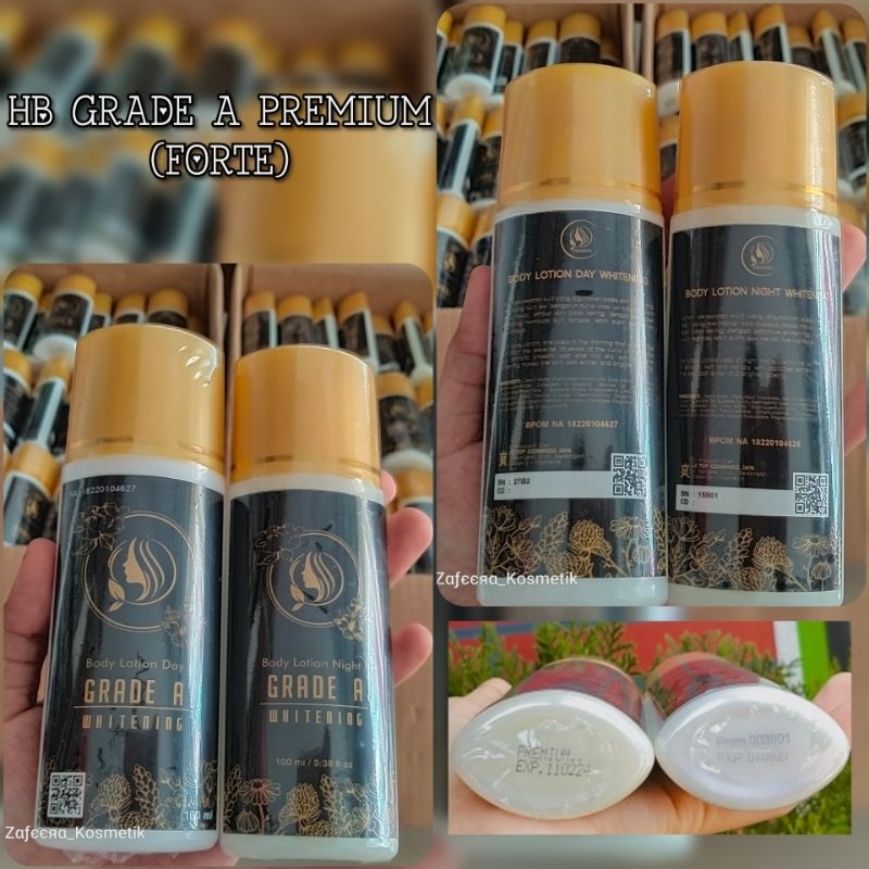 [FORTE] HB grade A premium anti streachmark dosis FORTE ORI kode PREMIUM | lotion pemutih Whitening booster | elsa KODE PREM | PREMIUM WHITENING BADAN