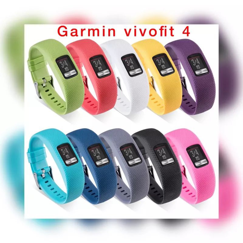 Tali Strap jam tangan untuk Garmin Vivofit 4 bahan silicone
