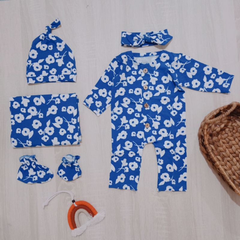 21JPSHOP - Newborn set / bedong bayi set baju / perlengkapan bayi baru lahir / swaddle set