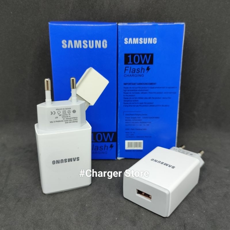 Adaptor Batok Charger Samsung 10W 2A Flast Charging