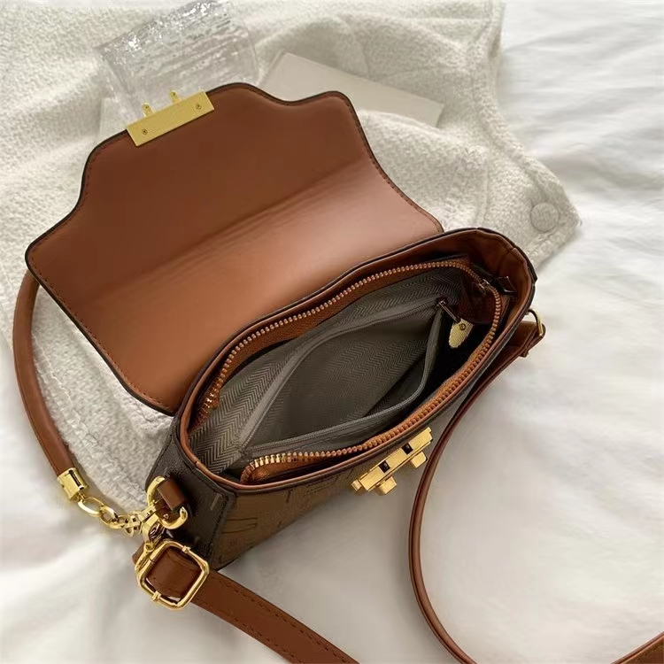 BJ32199 (TIDAK ADA HANGTAG) - COFFEE/WHITE/BROWN TAS SLEMPANG HANDBAG JINJING WANITA FASHION IMPORT MODIS ELEGAN TERMURAH TERLARIS TERBARU BAGSTORE JAKARTA TAS BATAM LT2199