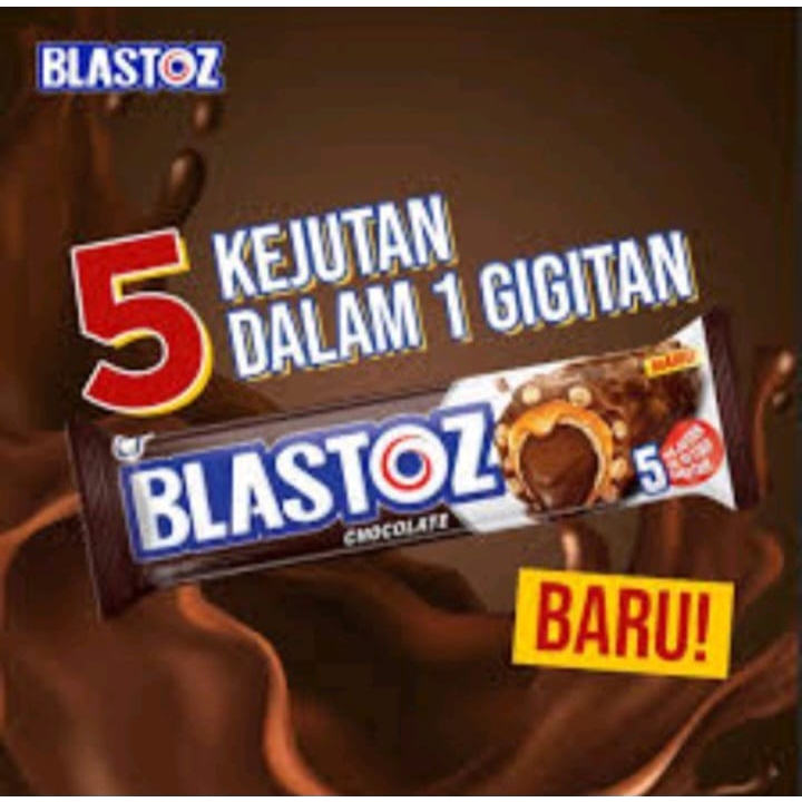 Blastoz Crunchy Nuts BARU | 12 @ 24 Gr | Tango