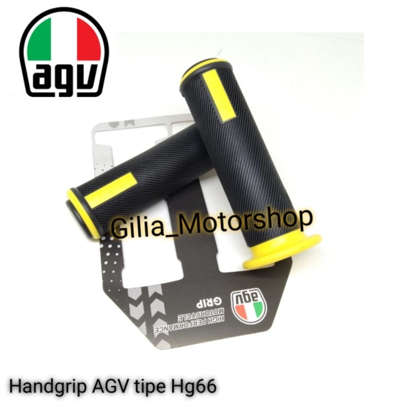 Handgrip Grip AGV tipe HG66 High Performance Motocycle