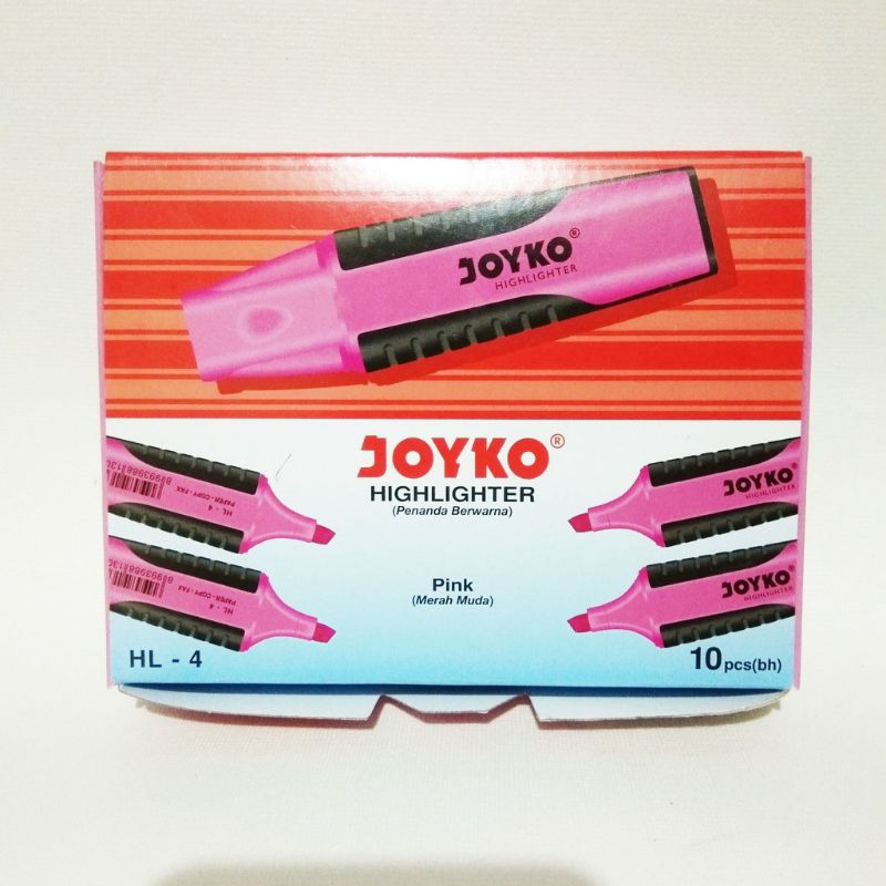 

D3W! HIGHLIGHTER JOYKO HL1~HL-5 PER PAK (10PCS)