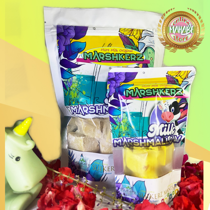 Marshmallow Susu Halal Marshkerz Milk Marshmallow Mini