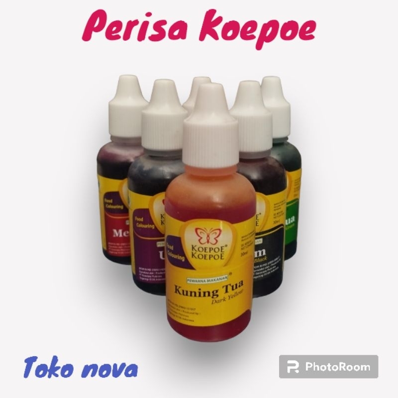 

KOEPOE PERISA - PEWARNA MAKANAN - 30ml
