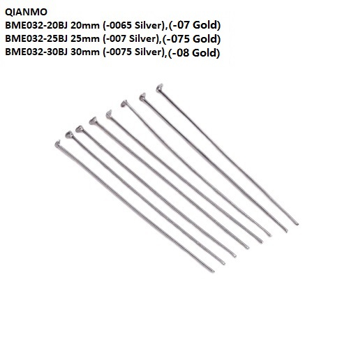 Paku T/Headpin Bahan Stainless  Ukuran 2.0-3.0cm Harga/100Pc