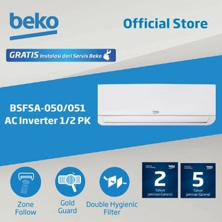 BEKO AC 1/2PK STANDART BSFSA050/051 FREE AKSESORIS ORI BEKO