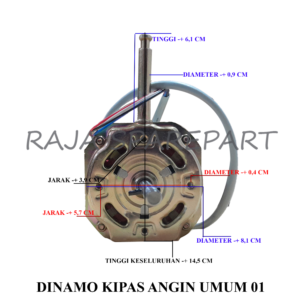 DINAMO KIPAS ANGIN / MOTOR KIPAS ANGIN UMUM