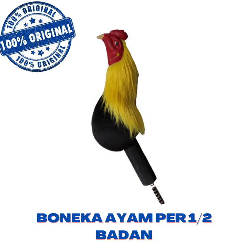 Boneka Ayam per 1/2 badan