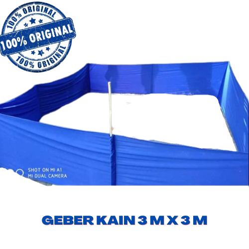 Geber KAIN 3 x 3 meter - keber kain tarung ayam