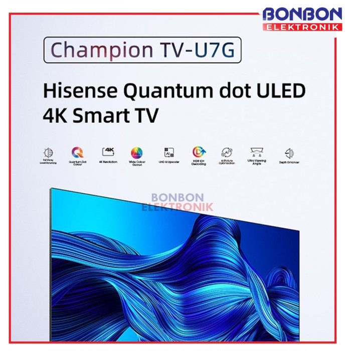 Hisense Android Smart TV 75 Inch 75U80H Quantum Dot ULED 4K 75&quot; / U80H