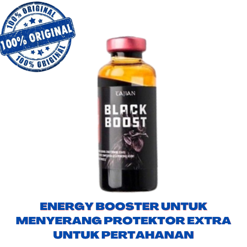 BLACK BOOST DOPING INJEKS TAJIANI-  ISI 30mL - bukan ( RED VIPER, VENOM)