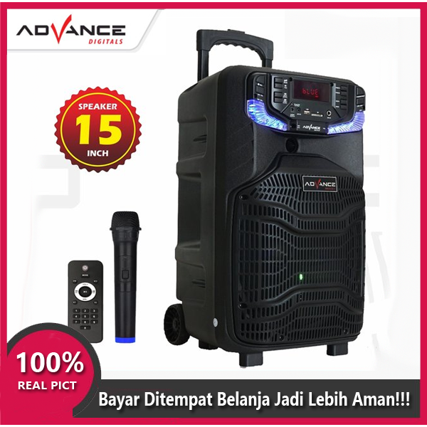 Advance K1504 15 INCH Speaker Meeting Bluetooth Advance New