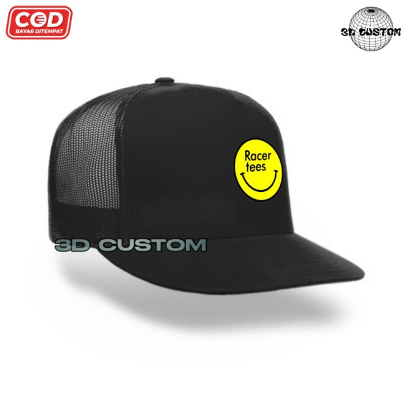 Topi Trucker Premium/Topi Jaring Bisbol Pria Wanita Lokal Brand RACERTEES NEW MODEL