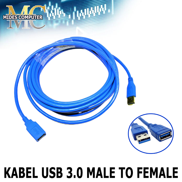 Kabel USB 3.0 MALE TO FEMALE / Kabel Extention AM TO AF