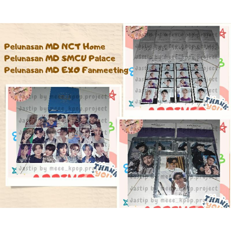 PELUNASAN MD NCT HOME - PELUNASAN MD SMCU PALACE - PELUNASAN MD EXO FANMEETING 2023