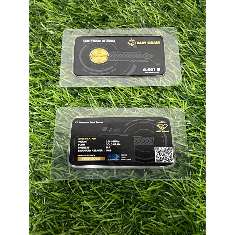 Baby gram baby gold emas minigold minigram logam mulia 24k
