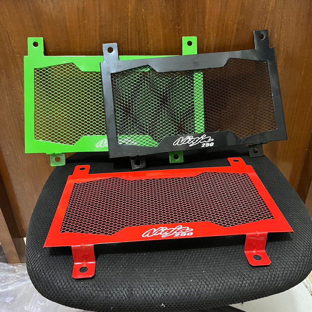 PELINDUNG RADIATOR KAWASAKI NINJA 250 FI OLD TUTUP RADIATOR KAWASAKI NINJA 250 FI OLD COVER RADIATOR