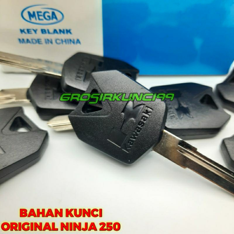 Bahan kunci ninja 250 Original . Bahan kunci kawasaki ninja . Bahan kunci ninja 250 . Bahan kunci Kawasaki ninja 250 ORI