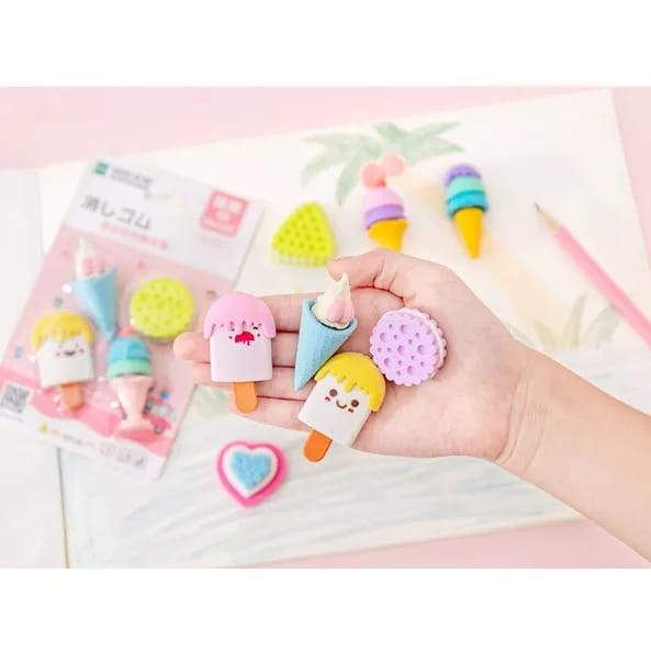 PENGHAPUS LUCU KARAKTER ANAK ISI 4 PCS [SWEETSPACE]