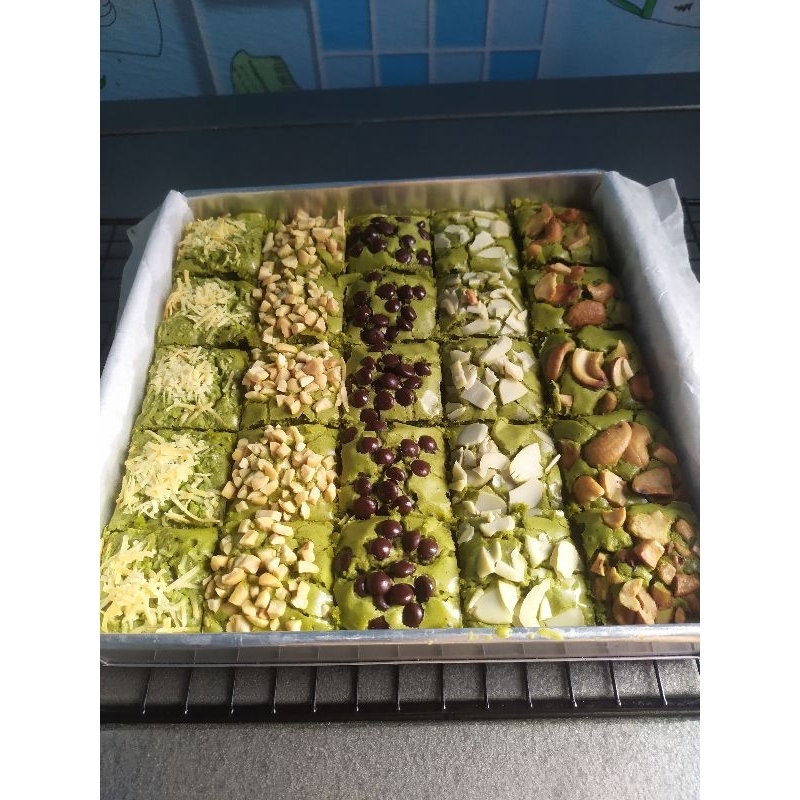 

Fudgy Brownies Green Tea