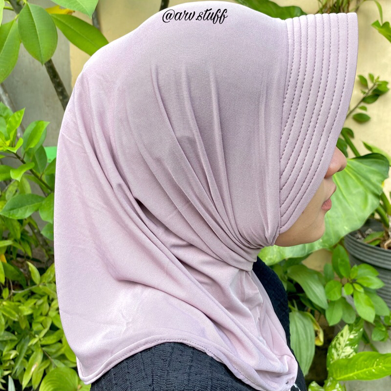 Hijab Sport / jilbab olahraga kerudung wanita muslimah jersey viral murah termurah terlaris heejab sporty