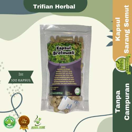 Kapsul Brotowali  (isi 100) Trifian Herbal