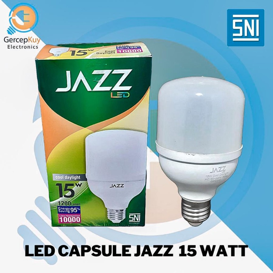 Lampu LED Capsule JAZZ 15 Watt PUTIH E27