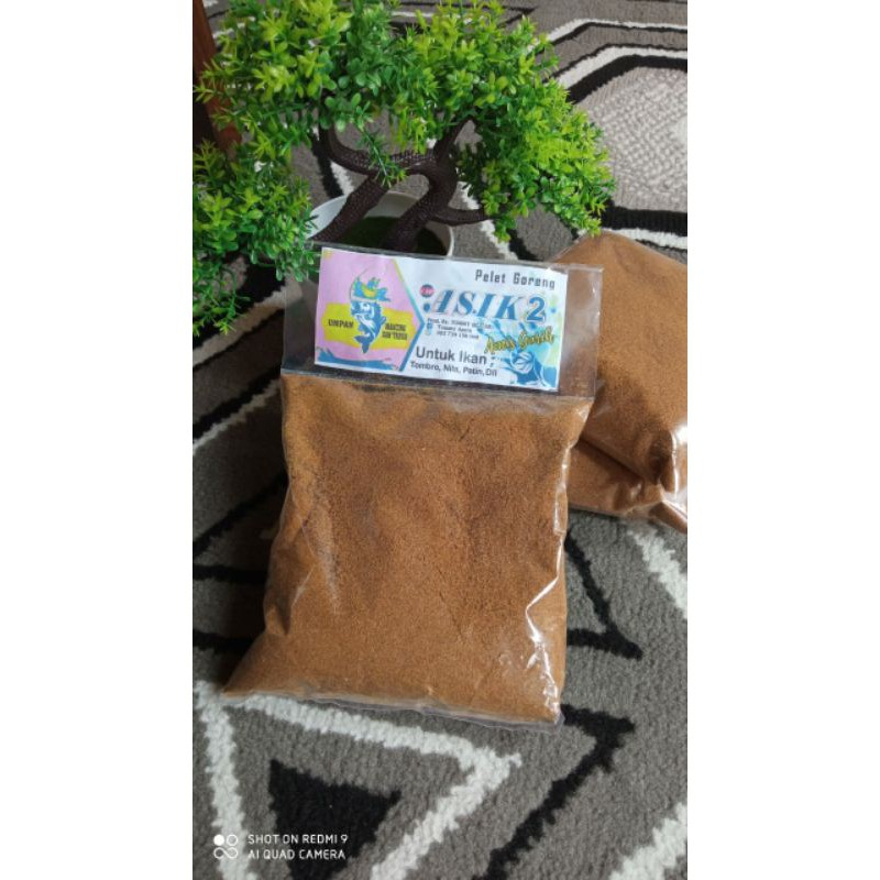 ✅⚡BIG SALE✨ II PELET GORENG ASIK AROMA AMIS/ Umpan Pelet Ampuh/Murah Umpan Ikan NILA, GABUS, IKAN GU