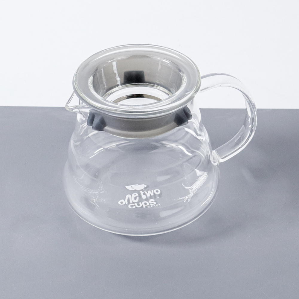 One Two Cups Coffee Maker Pot V60 Drip Kettle Teko Kopi Barista 360ml