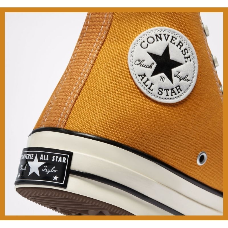Converse CHUCK 70 HI Sneakers Shoes-SUNFLOWER CON162054C