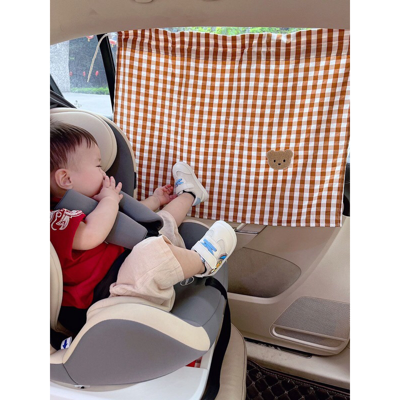 KOREAN CAR CURTAIN / TIRAI KACA MOBIL / GORDEN MOBIL ANTI UV / TIRAI MOBIL / SUN SCREEN BAYI / PORTABLE CAR CURTAIN / PENUTUP JENDELA