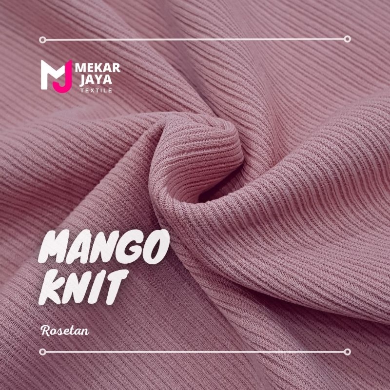 [Promo] Kain Mango Knit | Kain Rajut | Grade A Premium