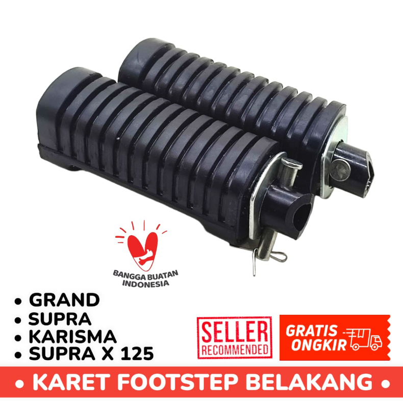 FOOTSTEP PIJAKAN KAKI BELAKANG GRAND SUPRA KARISMA SUPRA 125 ZUNAGAWA