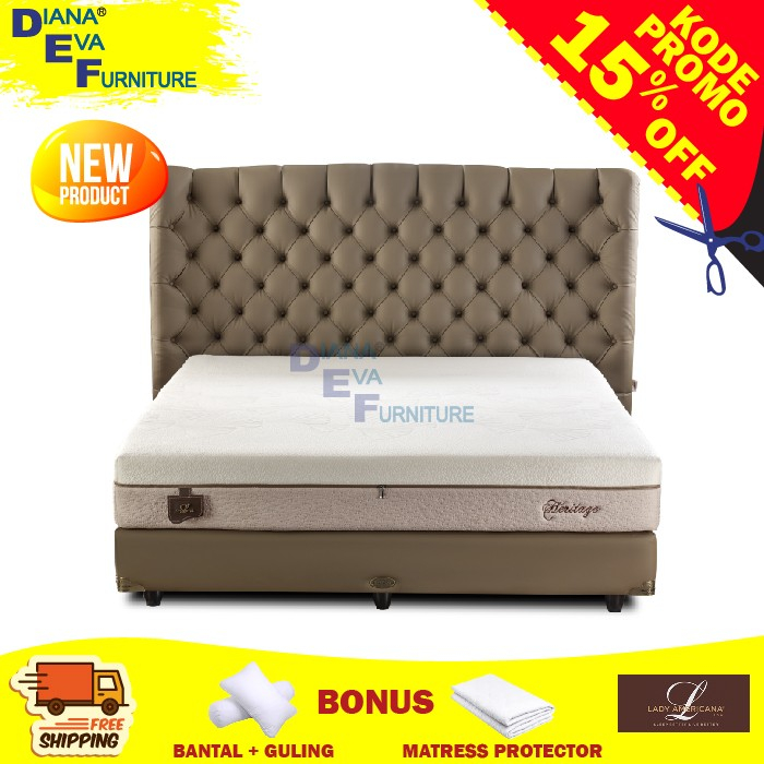 Lady Americana Spring Bed Royal Heritage ( Kasur Only )