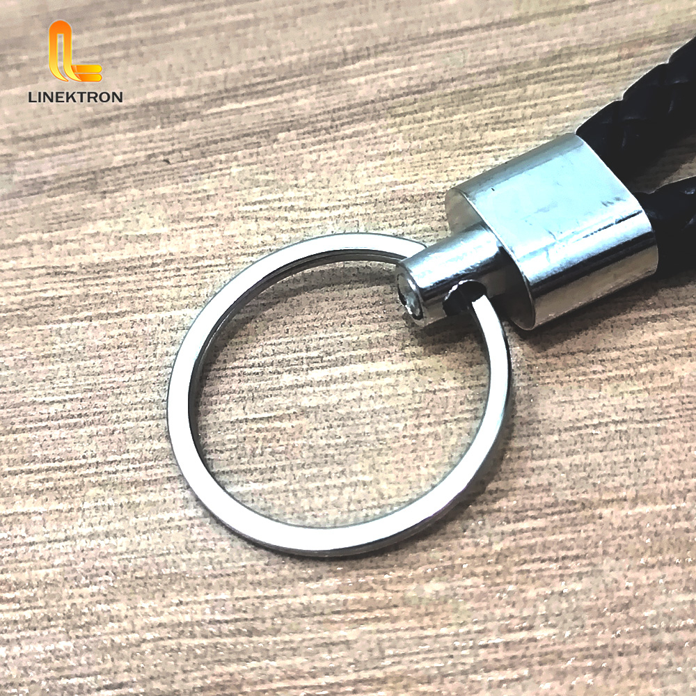 GANTUNGAN KUNCI RAJUT KEPANG / GANTUNGAN KUNCI KULIT SINTETIS KEPANG