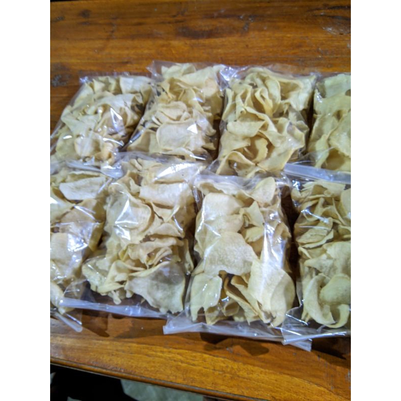 

Keripik Gadung Asli Empuk Gurih Jual Mentah