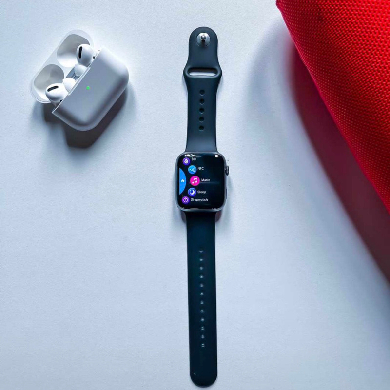 BERGARANSI✅ IWO SERIES MAX 7 PRO ( BISA TELEPON )SMARTWATCH